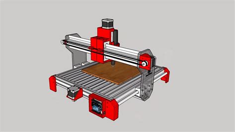 cnc machine sketchup|cnc cutting design 3d model.